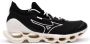 Mizuno Sneakers van Technische Stof met Rubberen Details Black Heren - Thumbnail 1