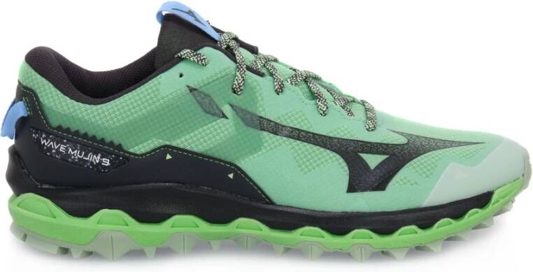Mizuno Wave Mujin 9 Trailrunningschoenen 909C Blacko Littleboyblue Heren - Foto 2