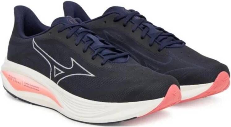 Mizuno Sportieve Slip-On Sneakers met Veters