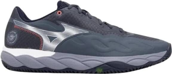 Mizuno Wave Enforce Court CC Tennis Mannen Grijs Tennisschoenen - Foto 2