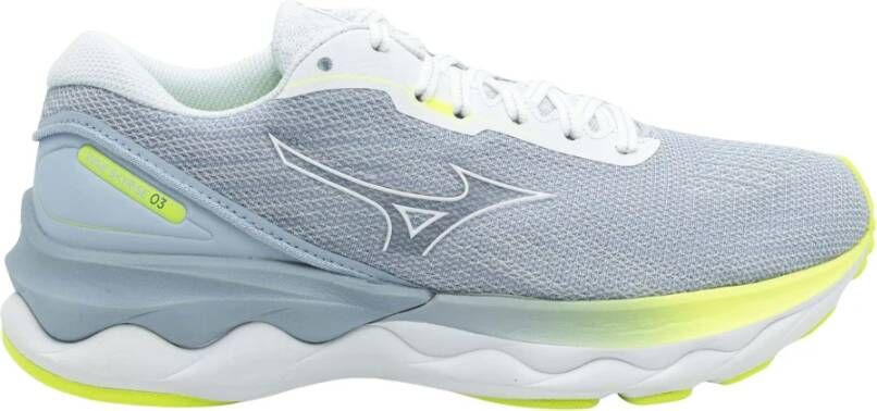Mizuno Wave Skyrise 3 Dames Sportschoenen Hardlopen Weg grijs wit - Foto 3