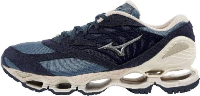 Mizuno Trainers Wave Prophecy LS Blauw Heren