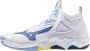 Mizuno Wave Mo tum 3 Mid Unisex Wit Volleybalschoenen - Thumbnail 2