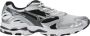 Mizuno Wave Rider 10 Wit Zwart Zilver - Thumbnail 1