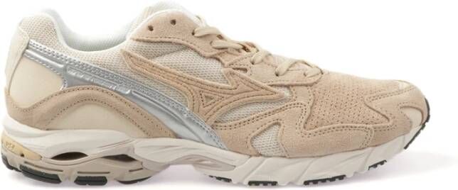 Mizuno Wave Rider Sneakers Beige Heren