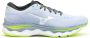 Mizuno Wave Sky 5 Dames Sportschoenen Hardlopen Weg paars groen - Thumbnail 2