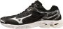 Mizuno wave voltage(u) Indoor schoenen heren Zwart - Thumbnail 2