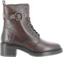 Mjus Dames Cognac Leren Schoenen - Thumbnail 1