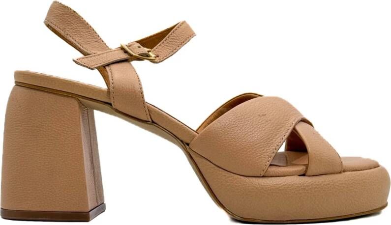 MJUS High Heel Sandals Beige Dames