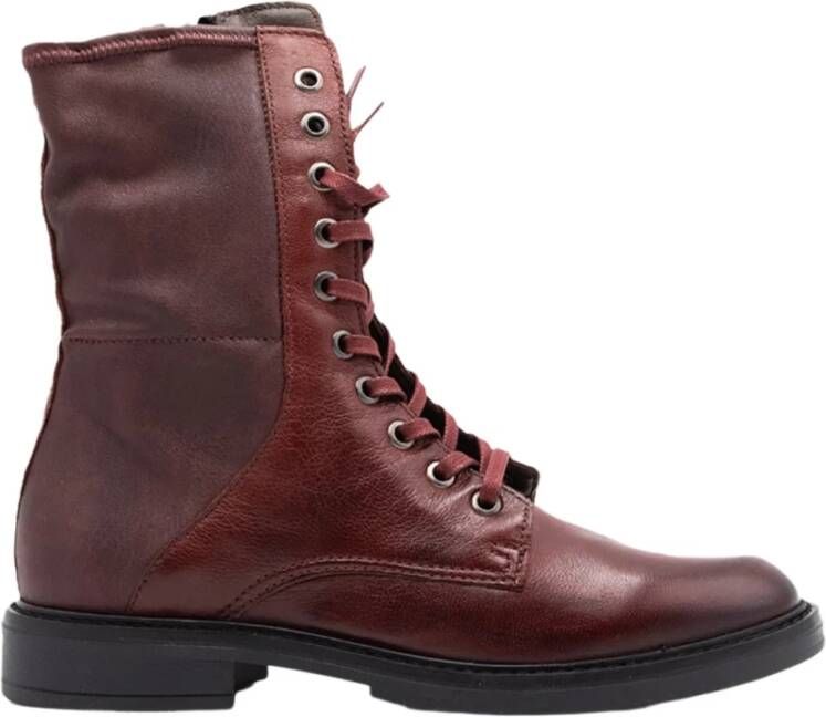 MJUS Lace-up Boots Rood Dames