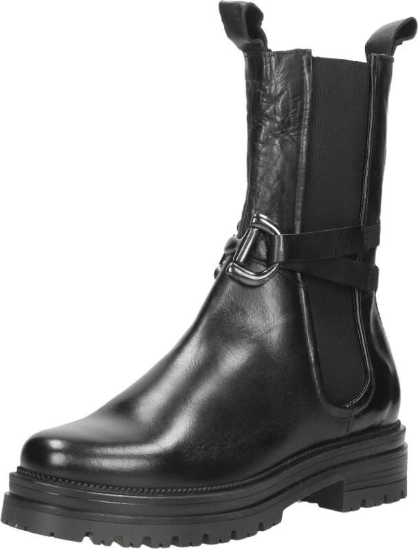 MJUS M79203-101-6002 Chelsea Zwart Leer Chelsea boots Dames - Foto 4