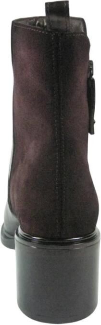 Mjus Dames enkellaars Artikel L39214-102-6359 Bordeaux Rood leer - Foto 4