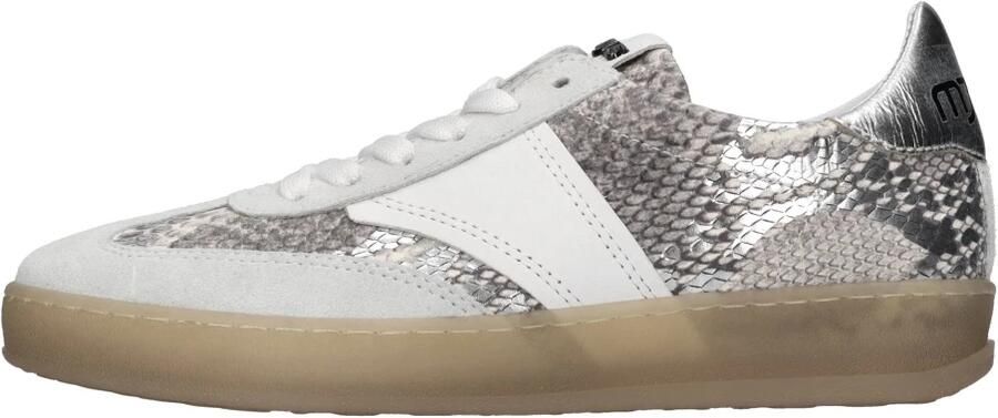 Mjus Leren en suède sneaker