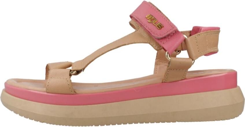 MJUS Sandalen met sleehak L17011 - Foto 2