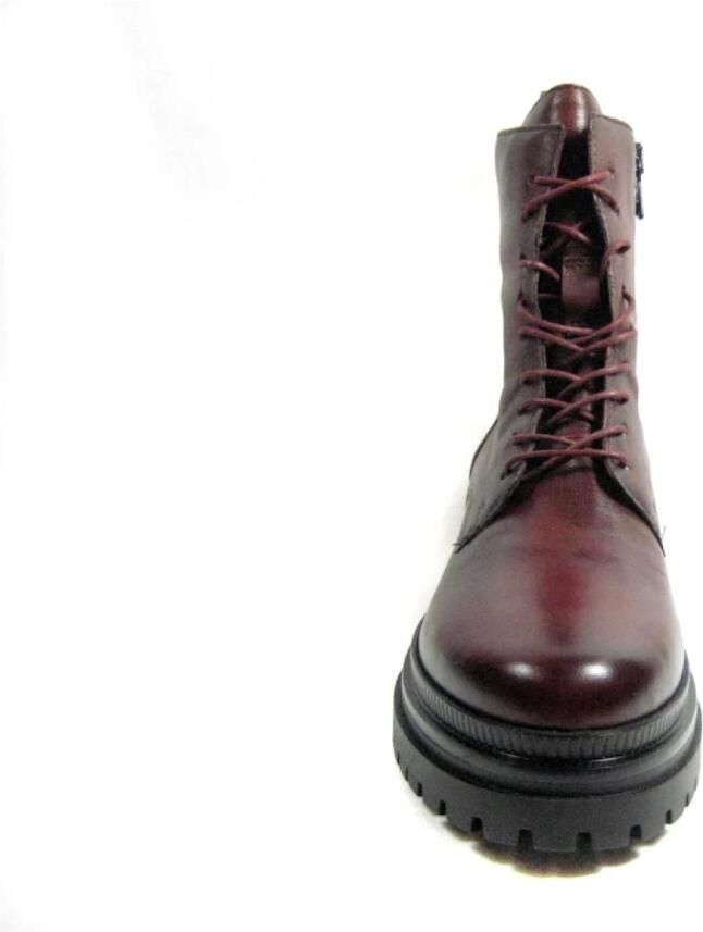 Mjus veterboot T60245.101.6345 bordeaux rood - Foto 4