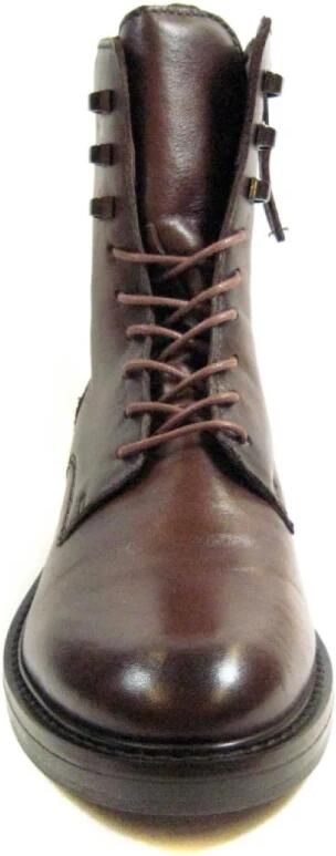 Mjus half hoge veterboot T81208.103.6383 Donkerbruin - Foto 4