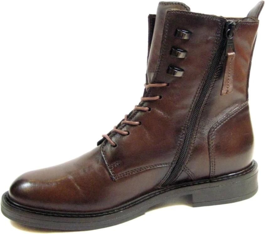 Mjus half hoge veterboot T81208.103.6383 Donkerbruin - Foto 3