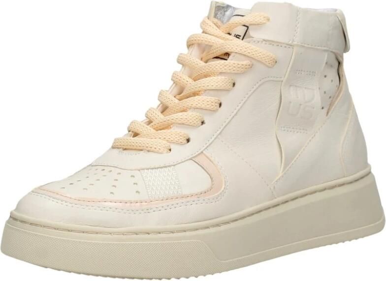 Mjus Veterschoenen Hoog Veterschoenen Hoog gebroken wit - Foto 13