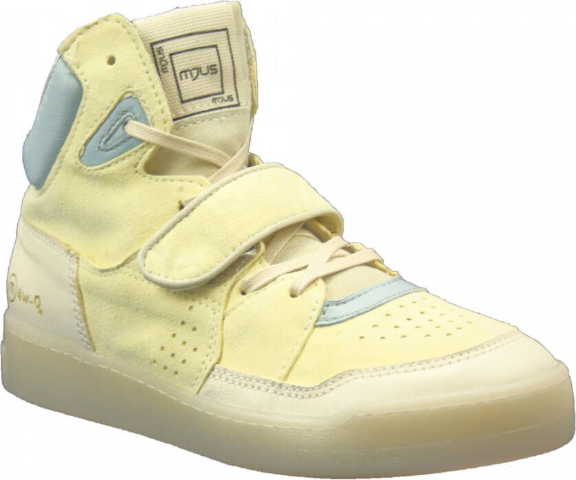 MJUS Sneakers m96215 Geel Dames - Schoenen.nl