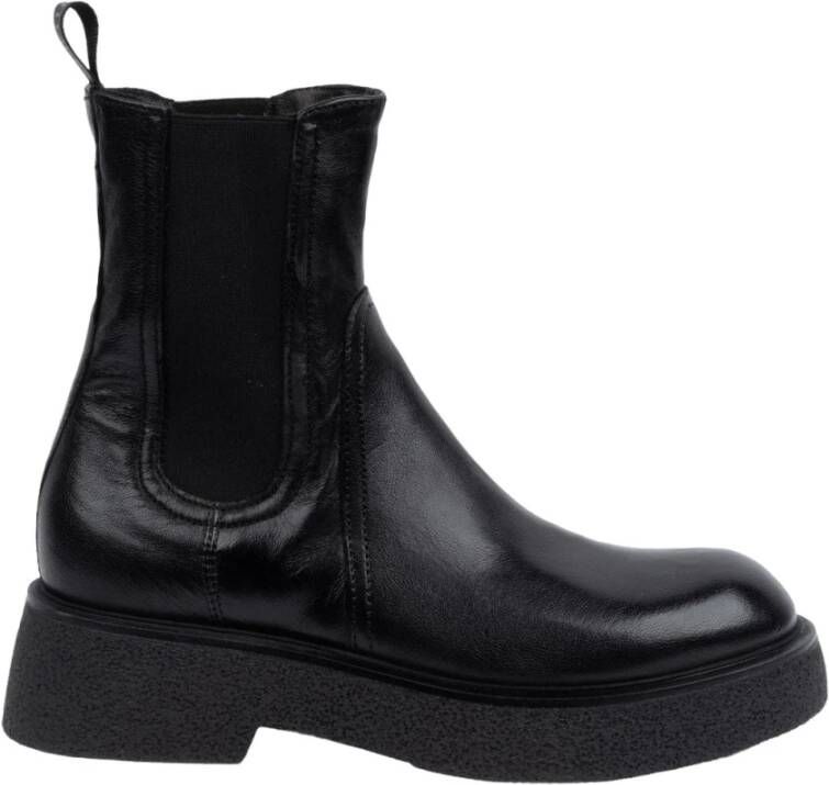 MJUS Zwarte Beatles Schoenen Black Dames