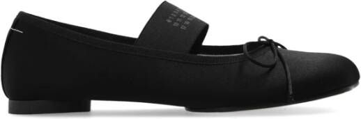 MM6 Maison Margiela Anatomische ballet flats Black Dames