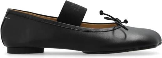 MM6 Maison Margiela Ballet Flats Black Dames