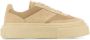 MM6 Maison Margiela Chunky Platform Sneakers met Mesh Inzetstukken Beige Heren - Thumbnail 6