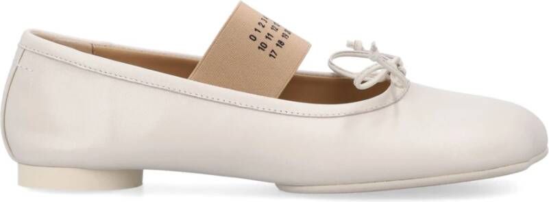 MM6 Maison Margiela Comfortabele Gesloten Teen Ballerina's