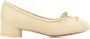 MM6 Maison Margiela Leren Anatomische Ballerina Schoenen Beige Dames - Thumbnail 1