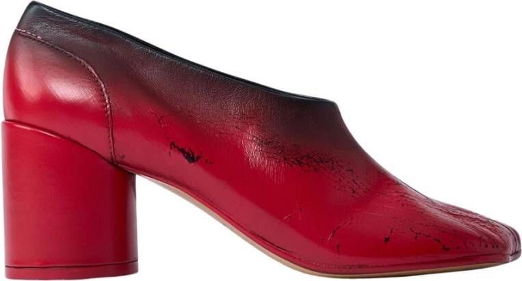 MM6 Maison Margiela Gebogen Teen Distressed Pumps