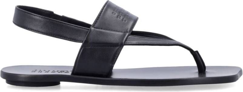 MM6 Maison Margiela Gesloten Anatomic Thong Sandalen