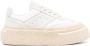 MM6 Maison Margiela Grijze Witte Sneakers met Paneeldesign White Dames - Thumbnail 1