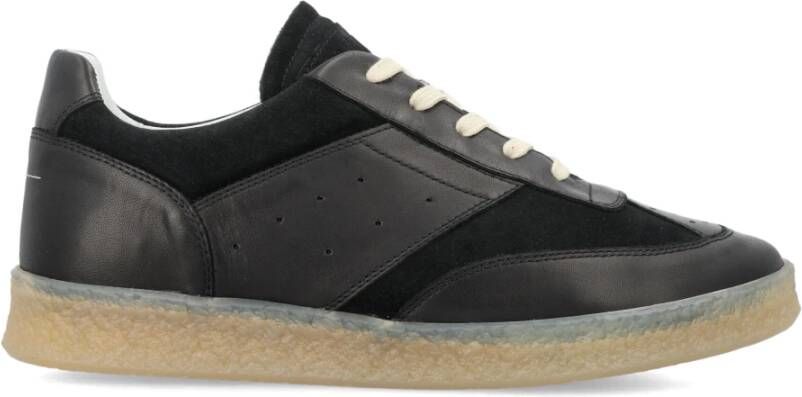 MM6 Maison Margiela Klassieke Low Top Sneaker Black Heren