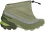 MM6 Maison Margiela Lage Synthetische Sneakers met Kruisdetail Green Dames - Thumbnail 1