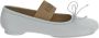 MM6 Maison Margiela Leren Ballerina Schoenen White Dames - Thumbnail 1