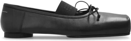 MM6 Maison Margiela Leren ballerina's