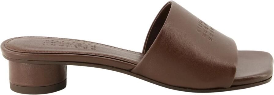 MM6 Maison Margiela Anatomic Heeled Sandalen