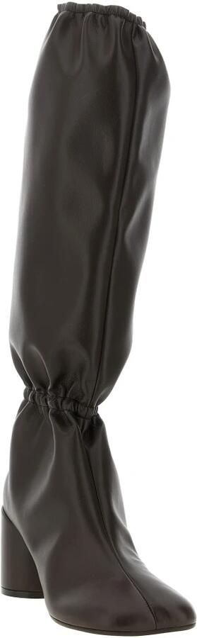 MM6 Maison Margiela Anatomische Laarsjes met Vierkante Neus en Ruches - Foto 4