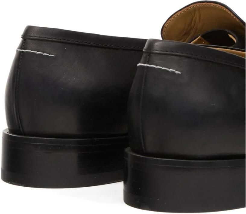 MM6 Maison Margiela Anatomische Loafer van Leer Schoenen
