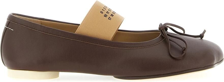 MM6 Maison Margiela Anatomic Numeric Ballerinas