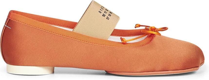 MM6 Maison Margiela Anatomic Numeric Ballerinas