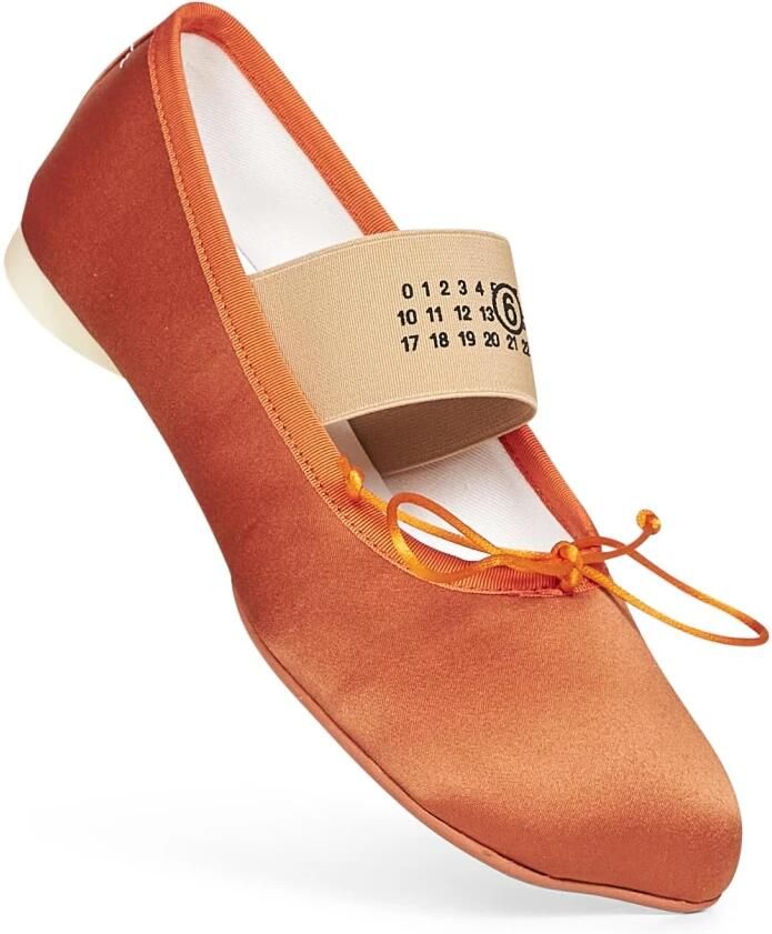 MM6 Maison Margiela Anatomic Numeric Ballerinas - Foto 2