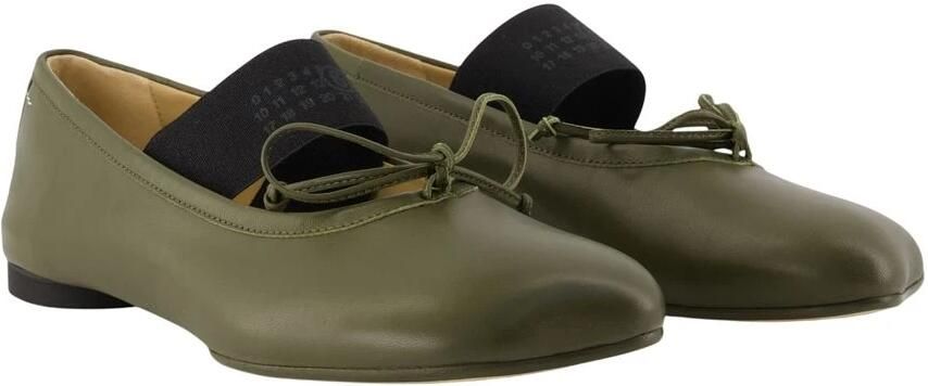 MM6 Maison Margiela Anatomische Numeric Ballerina's