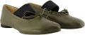 MM6 Maison Margiela Anatomische Numeric Ballerina's - Groen