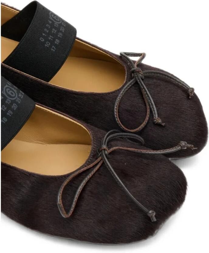 MM6 Maison Margiela Anatomic Numeric Elastic Ballerina's - Foto 2