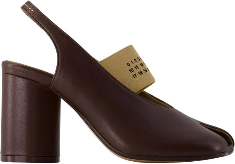 MM6 Maison Margiela Anatomic Numeric Slingback