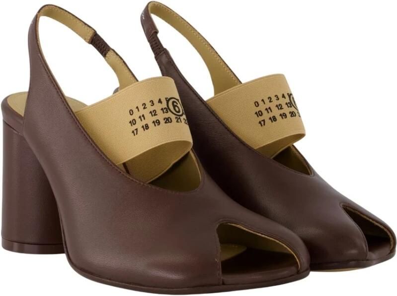 MM6 Maison Margiela Anatomic Numeric Slingback - Foto 2