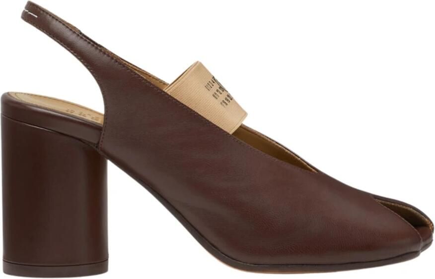 MM6 Maison Margiela Anatomic Numeric Slingback