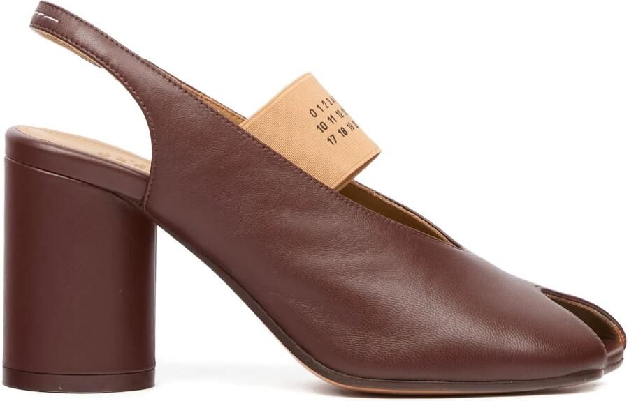 MM6 Maison Margiela Anatomic Numeric Slingback
