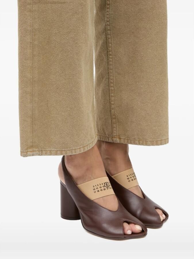 MM6 Maison Margiela Anatomic Numeric Slingback - Foto 3